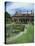 Lily Gardens and Strode House, Barrington Court, Somerset, England, United Kingdom-Chris Nicholson-Stretched Canvas