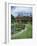 Lily Gardens and Strode House, Barrington Court, Somerset, England, United Kingdom-Chris Nicholson-Framed Photographic Print