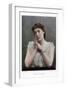 Lily Hanbury, English Stage Actress, 1901-W&d Downey-Framed Giclee Print