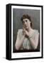 Lily Hanbury, English Stage Actress, 1901-W&d Downey-Framed Stretched Canvas