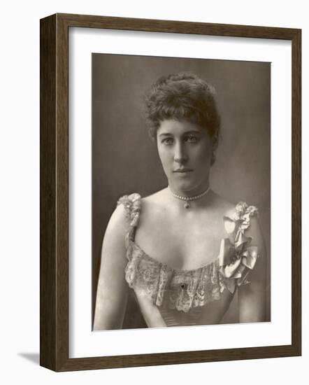 Lily Langtry English Actress-W&d Downey-Framed Photographic Print