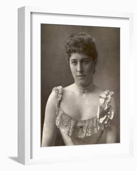 Lily Langtry English Actress-W&d Downey-Framed Photographic Print