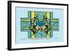 Lily of the Valley Soap-null-Framed Art Print