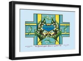 Lily of the Valley Soap-null-Framed Art Print