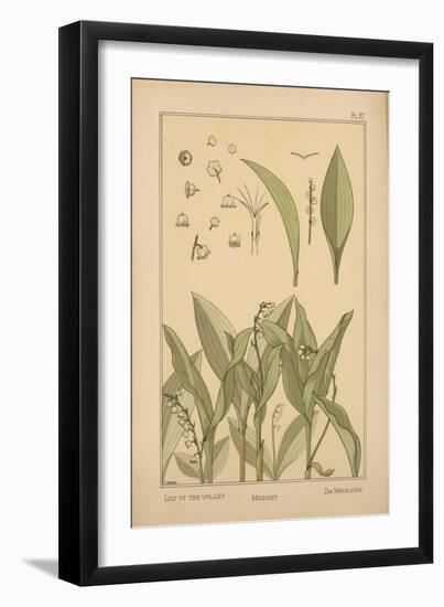 Lily of the Valley-null-Framed Giclee Print
