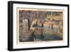 Lily Pad Room, Onandaga Cave, Leasburg-null-Framed Premium Giclee Print