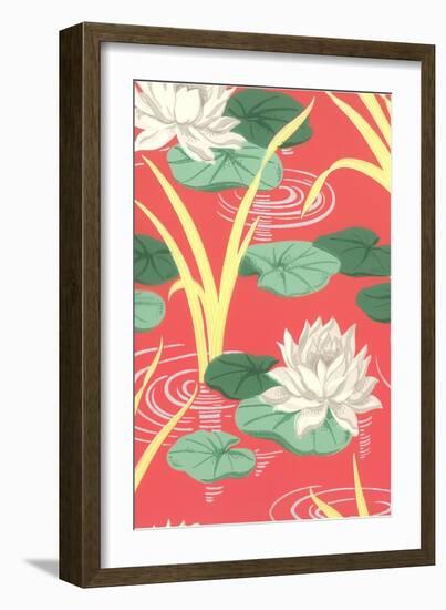 Lily Pads Decorative Arts-null-Framed Art Print