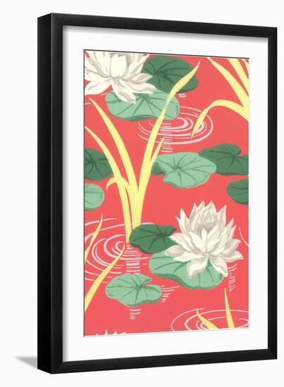 Lily Pads Decorative Arts-null-Framed Art Print