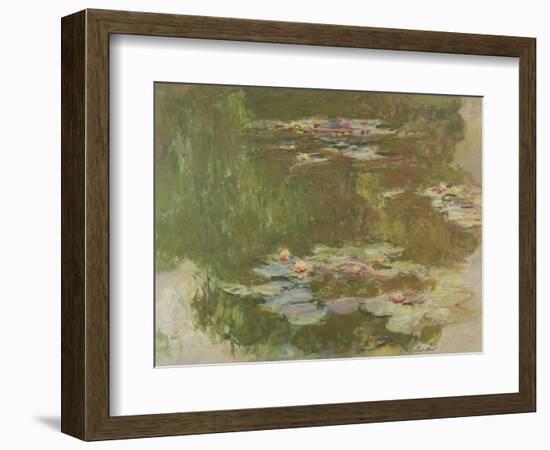 Lily Pond, 1881-Claude Monet-Framed Giclee Print