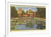 Lily Pond, Balboa Park, San Diego, California-null-Framed Premium Giclee Print