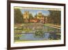 Lily Pond, Balboa Park, San Diego, California-null-Framed Premium Giclee Print