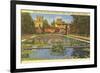 Lily Pond, Balboa Park, San Diego, California-null-Framed Premium Giclee Print