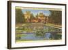 Lily Pond, Balboa Park, San Diego, California-null-Framed Art Print