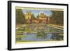 Lily Pond, Balboa Park, San Diego, California-null-Framed Art Print