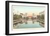 Lily Pond, Balboa Park, San Diego, California-null-Framed Art Print