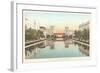 Lily Pond, Balboa Park, San Diego, California-null-Framed Art Print