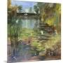 Lily Pond - Calm-Anne Farrall Doyle-Mounted Giclee Print