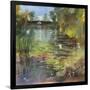 Lily Pond - Calm-Anne Farrall Doyle-Framed Giclee Print