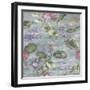 Lily Pond Dove Grey-Bill Jackson-Framed Giclee Print