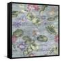 Lily Pond Dove Grey-Bill Jackson-Framed Stretched Canvas