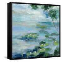 Lily Pond II-Silvia Vassileva-Framed Stretched Canvas