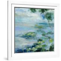 Lily Pond II-Silvia Vassileva-Framed Art Print