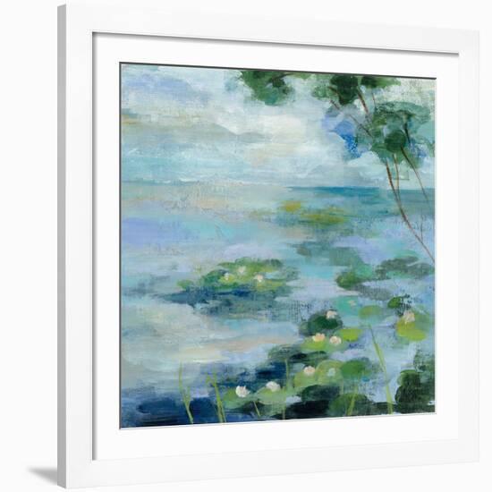 Lily Pond II-Silvia Vassileva-Framed Art Print