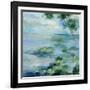 Lily Pond II-Silvia Vassileva-Framed Art Print