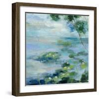 Lily Pond II-Silvia Vassileva-Framed Art Print