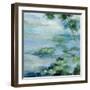 Lily Pond II-Silvia Vassileva-Framed Art Print