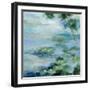 Lily Pond II-Silvia Vassileva-Framed Art Print