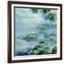 Lily Pond II-Silvia Vassileva-Framed Art Print