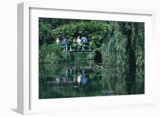 Lily Pond, Monets House, Giverny, France-Peter Thompson-Framed Photographic Print