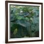 Lily Pond1, 2021, (digital)-Scott J. Davis-Framed Giclee Print