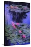 Lily Pond2, 2021, (digital)-Scott J. Davis-Stretched Canvas