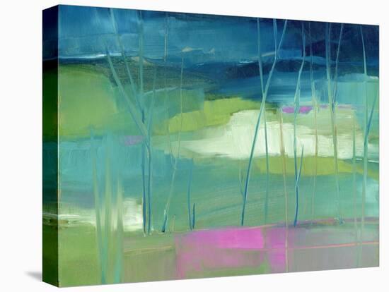 Lily Pond-Michelle Abrams-Stretched Canvas