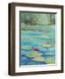 LILY POND-ALLAYN STEVENS-Framed Art Print