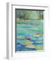 LILY POND-ALLAYN STEVENS-Framed Art Print