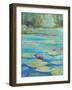 LILY POND-ALLAYN STEVENS-Framed Art Print