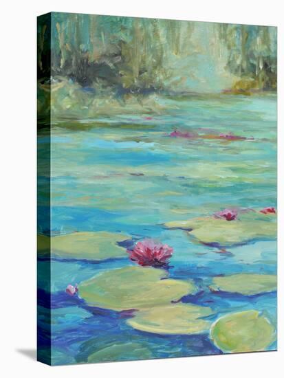 LILY POND-ALLAYN STEVENS-Stretched Canvas
