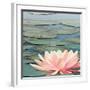 Lily Pool IV-Adam Brock-Framed Art Print