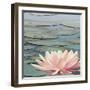 Lily Pool IV-Adam Brock-Framed Giclee Print