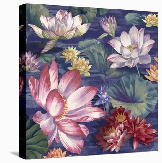 Lily Pool-Bill Jackson-Stretched Canvas