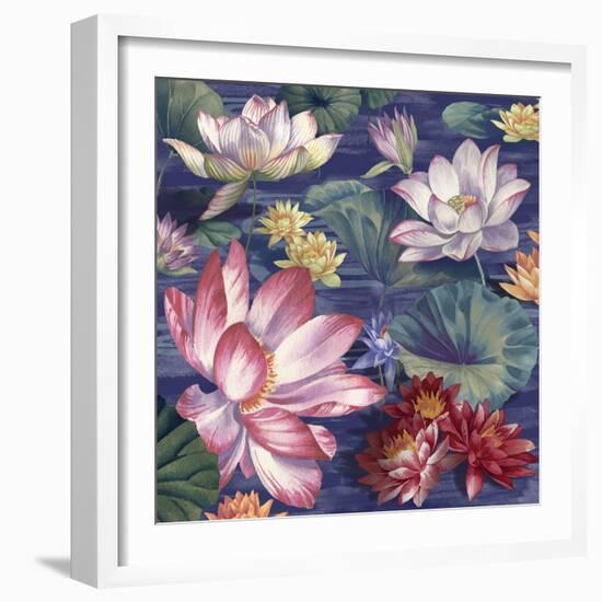 Lily Pool-Bill Jackson-Framed Giclee Print