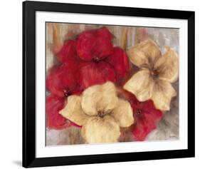 Lily Reds II-Carson-Framed Giclee Print