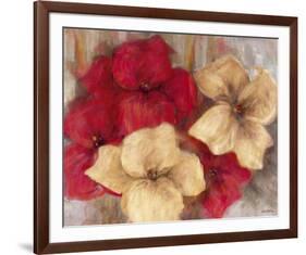 Lily Reds II-Carson-Framed Giclee Print