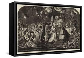 Lily's Ball-John Anster Fitzgerald-Framed Stretched Canvas