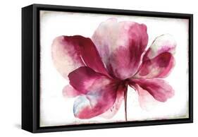 Lilya Red-Asia Jensen-Framed Stretched Canvas