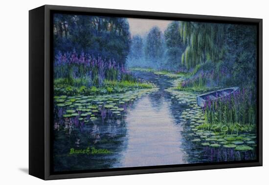 Lilyscape-Bruce Dumas-Framed Stretched Canvas