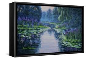 Lilyscape-Bruce Dumas-Framed Stretched Canvas